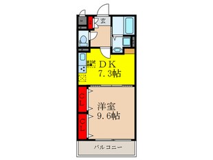 グランフェニックスの物件間取画像